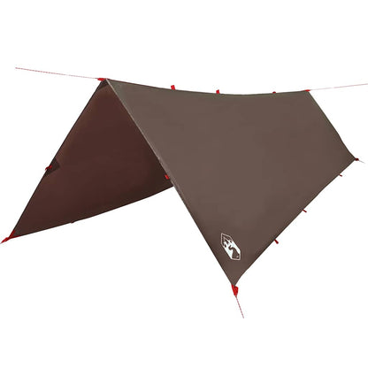 Kampeerluifel waterdicht 506x306 cm bruin