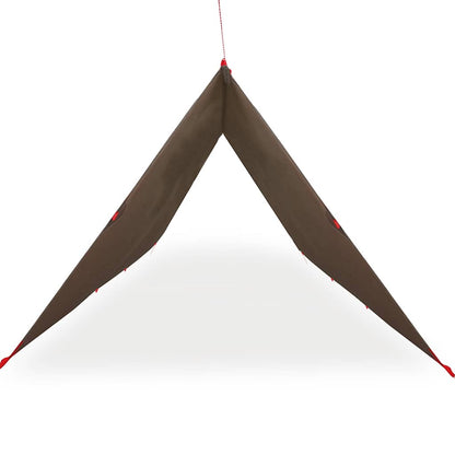 Kampeerluifel waterdicht 506x306 cm bruin