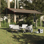 Kampeerluifel 506x306 cm bruin waterdicht