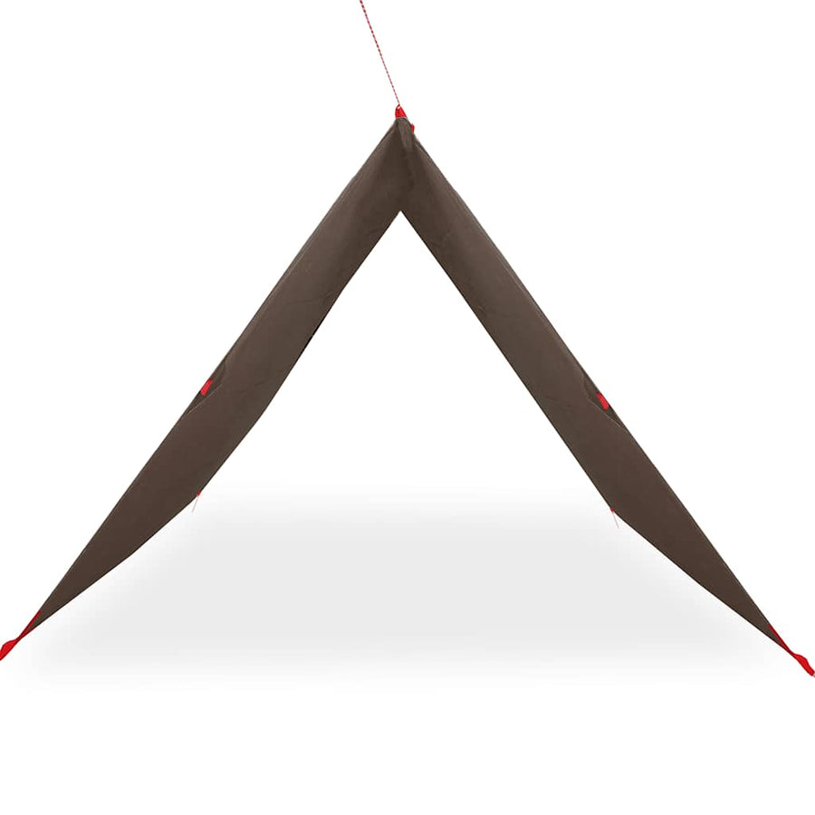 Kampeerluifel waterdicht 451x420 cm bruin