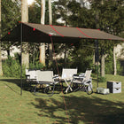 Kampeerluifel waterdicht 451x420 cm bruin
