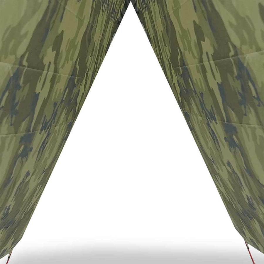 Kampeerluifel waterdicht 451x420 cm camouflage