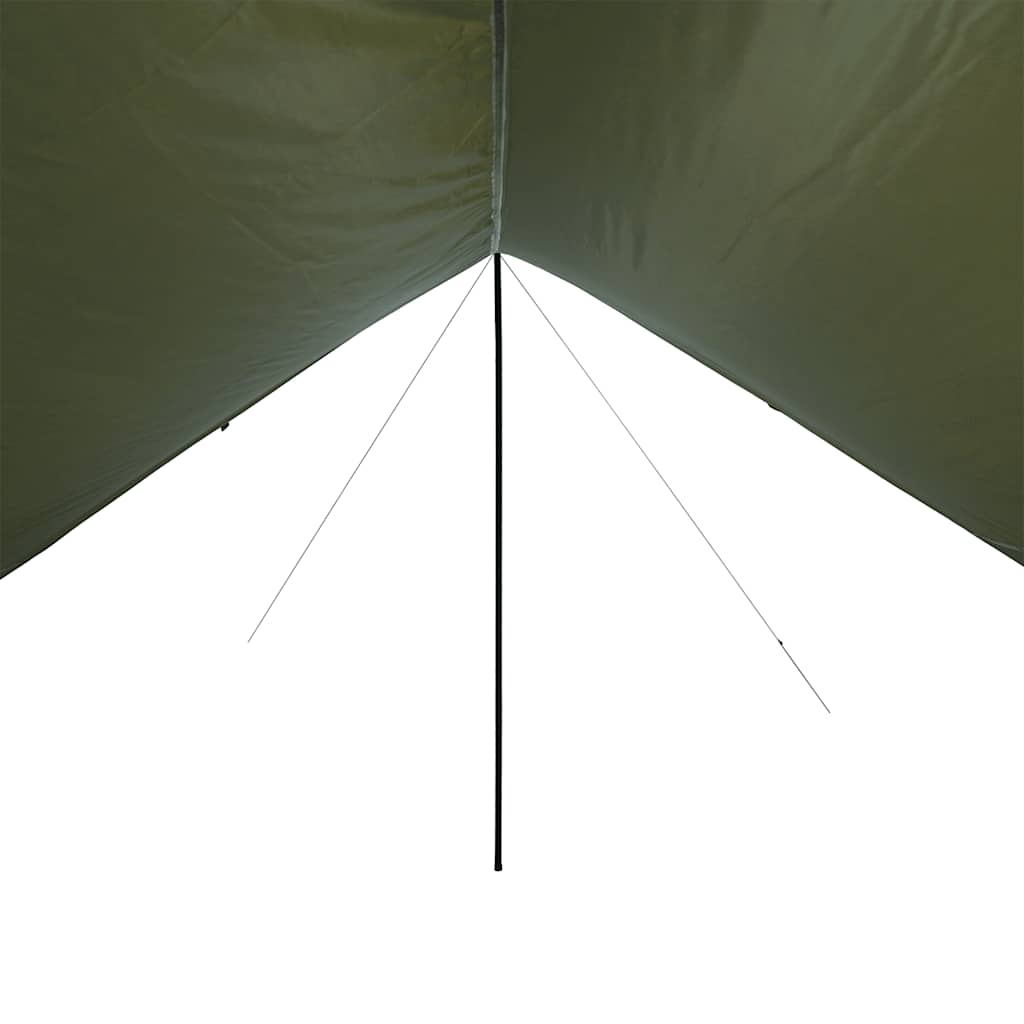 Kampeerluifel waterdicht 438x376x212 cm olijfgroen