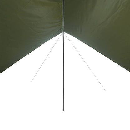 Kampeerluifel waterdicht 438x376x212 cm olijfgroen