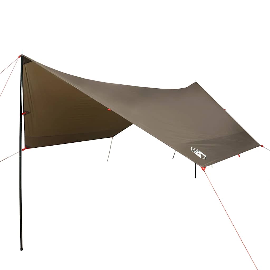 Kampeerluifel waterdicht 462x306x211 cm bruin