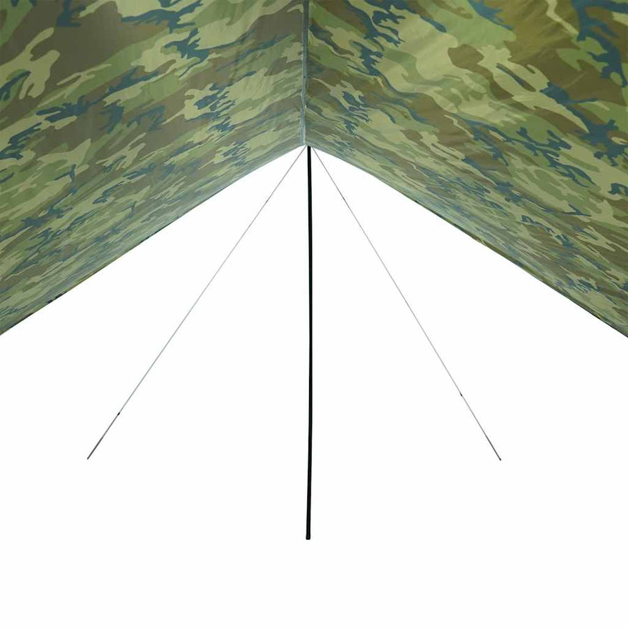 Kampeerluifel waterdicht 462x306x211 cm camouflage