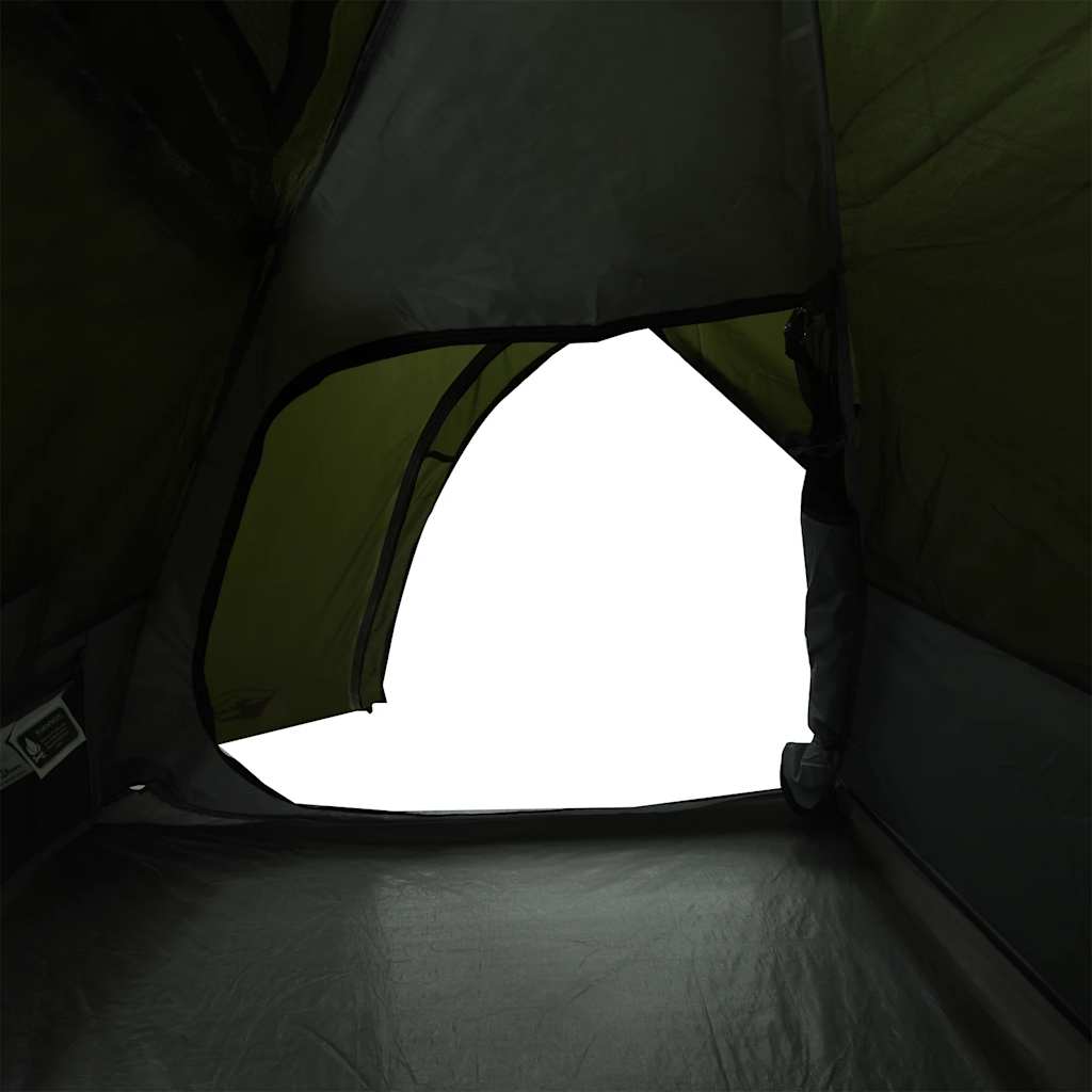 Koepeltent 2-persoons waterdicht olijfgroen