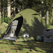 Dome tent 2-person waterproof olive green