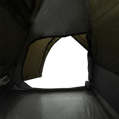 Koepeltent 2-persoons waterdicht bruin