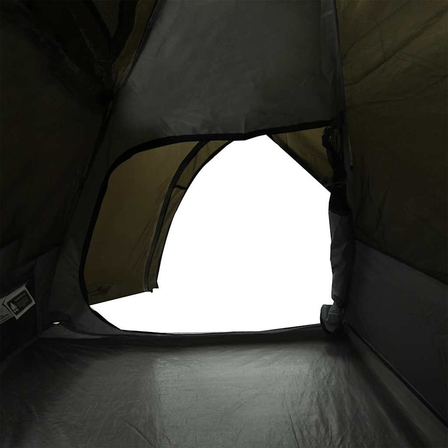 Koepeltent 2-persoons waterdicht bruin