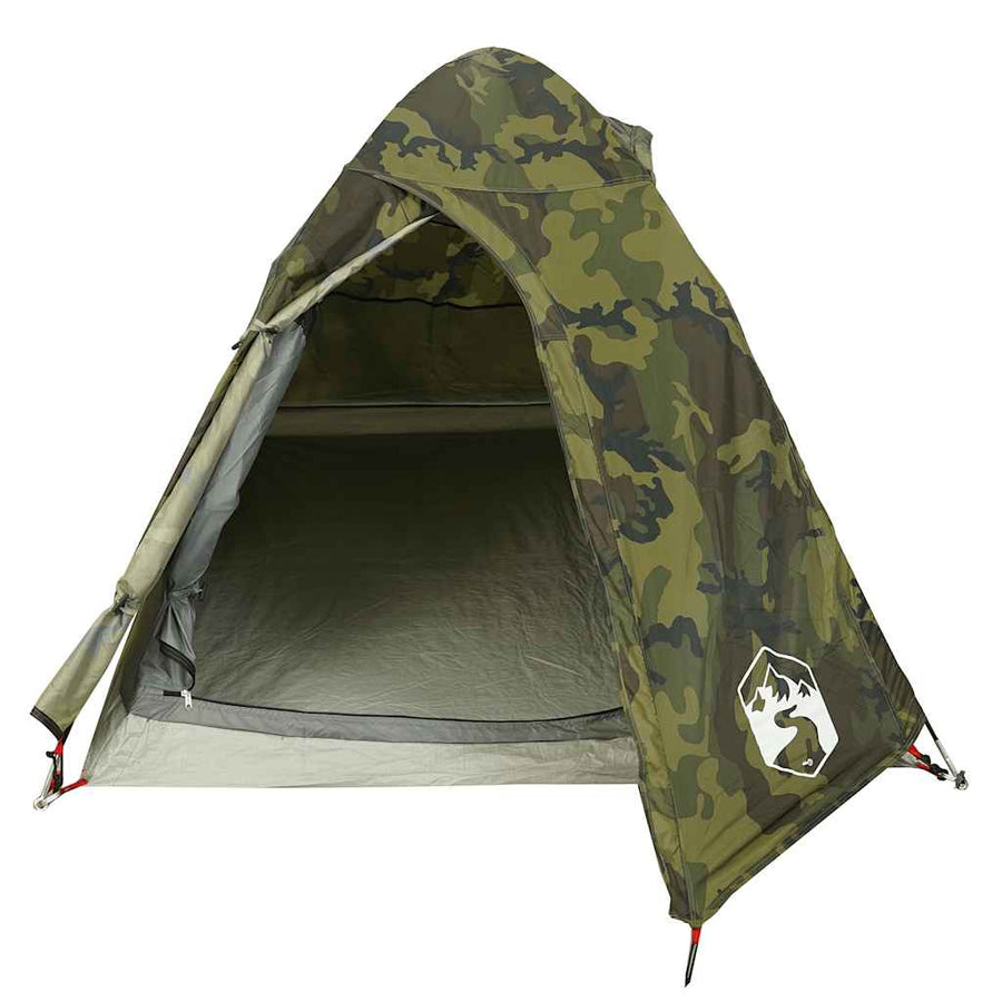 Koepeltent 2-persoons waterdicht camouflage