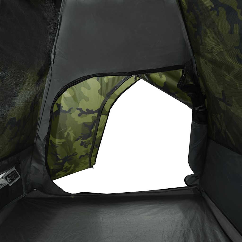 Koepeltent 2-persoons waterdicht camouflage
