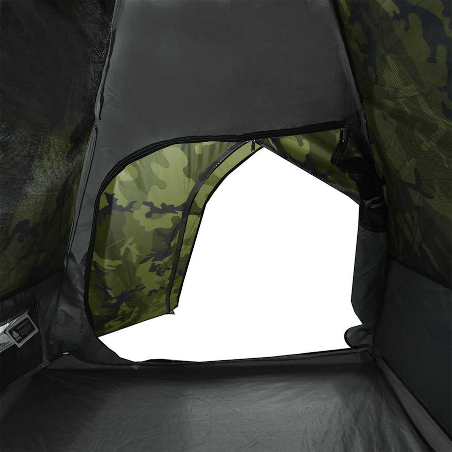 Koepeltent 2-persoons waterdicht camouflage