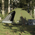 Koepeltent 3-persoons 220x190x120 cm olijfgroen