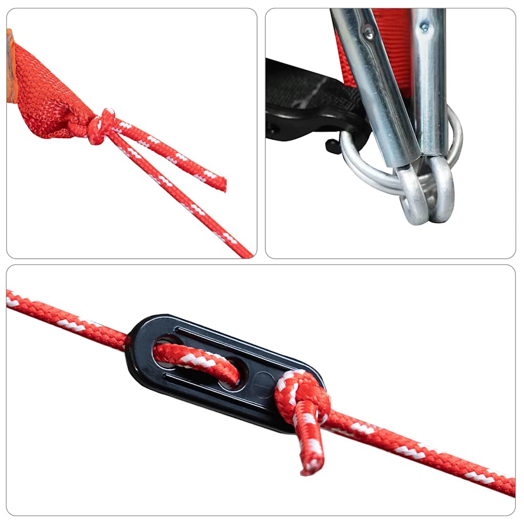 Koepeltent 3-persoons waterdicht bruin