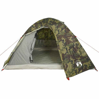 Koepeltent 3-persoons waterdicht camouflage