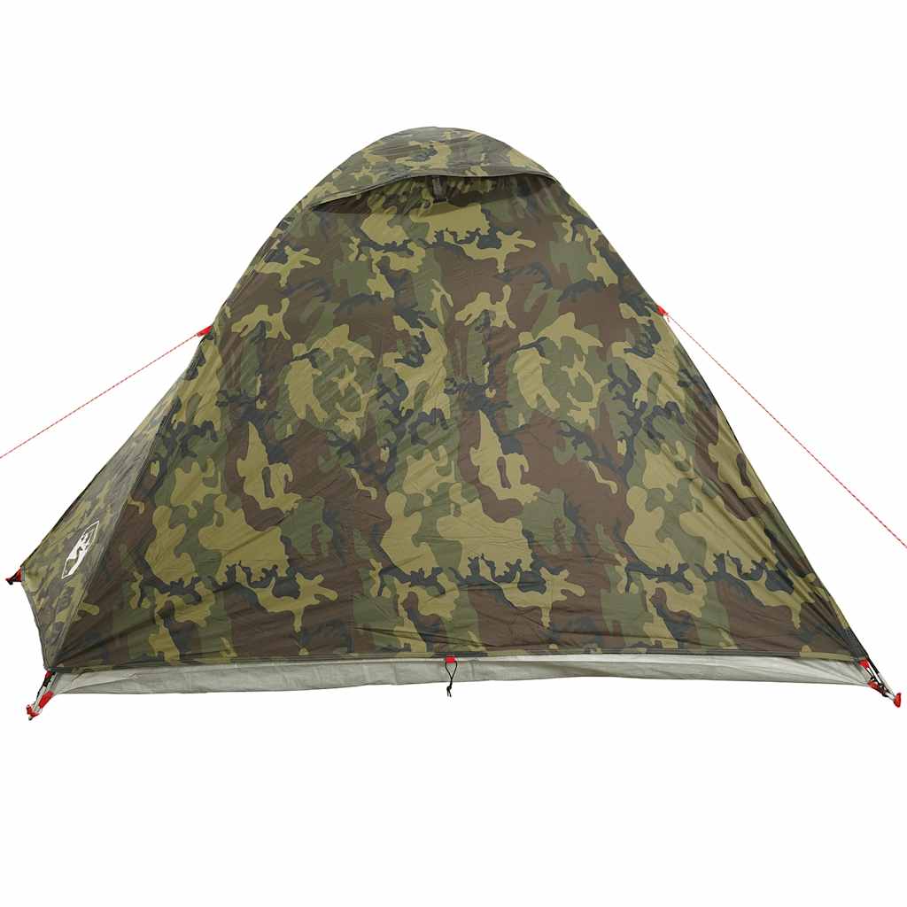 Koepeltent 3-persoons waterdicht camouflage