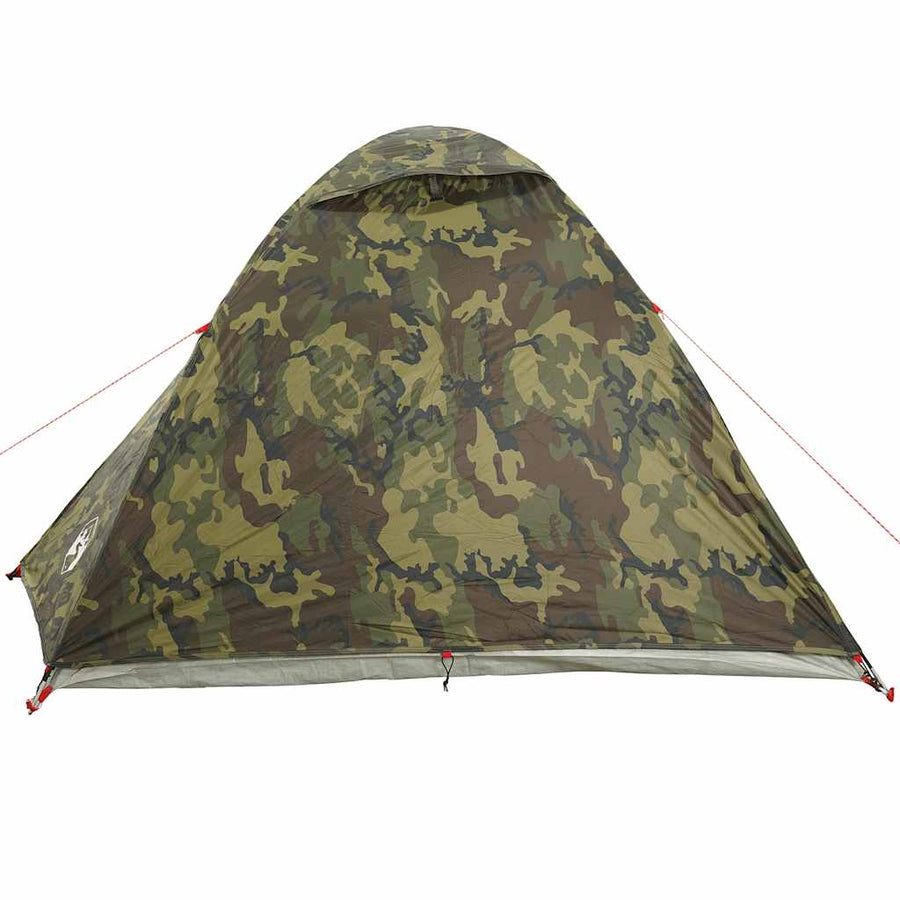 Koepeltent 3-persoons waterdicht camouflage