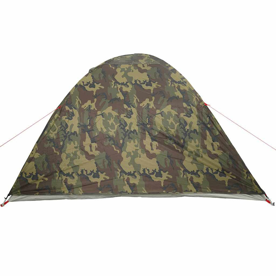 Koepeltent 3-persoons waterdicht camouflage