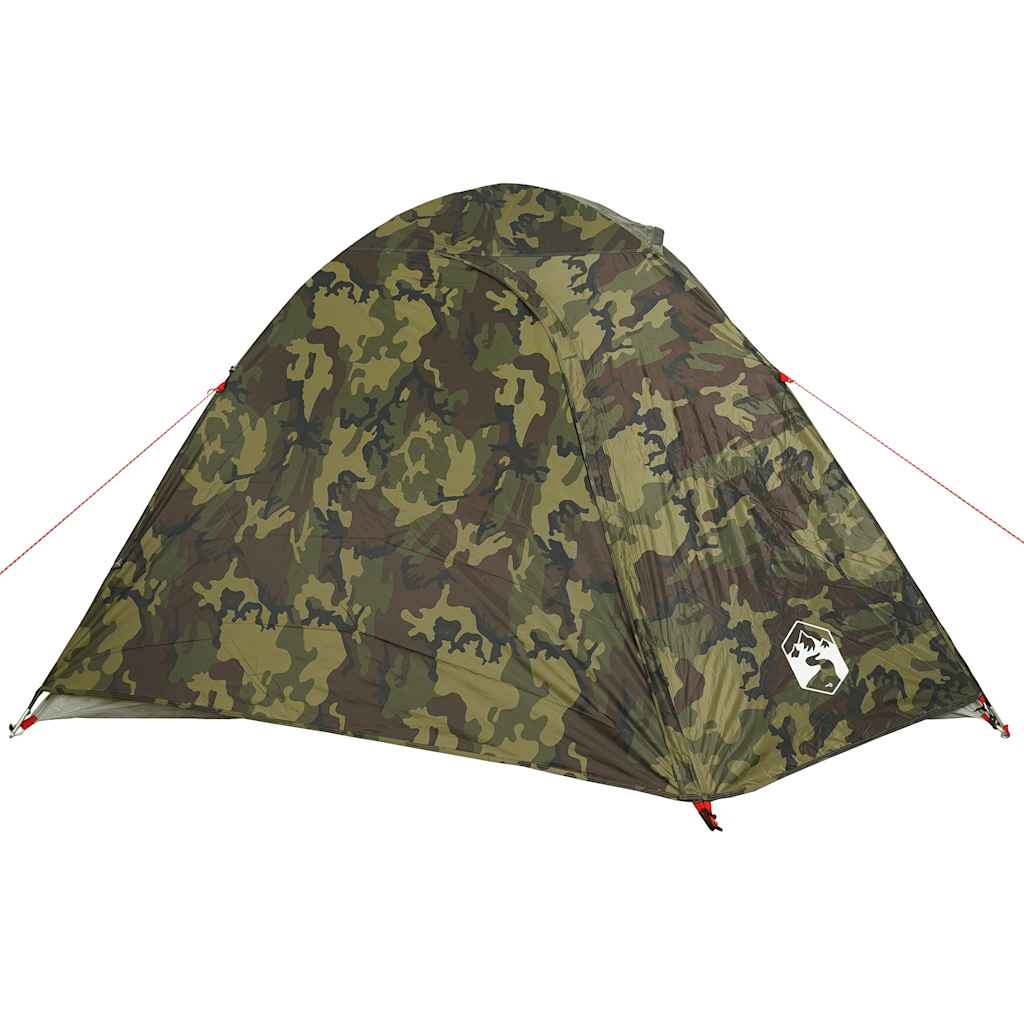 Koepeltent 4-persoons waterdicht camouflage