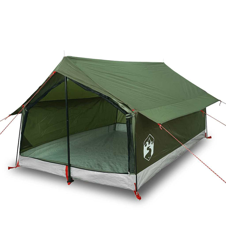 Tent 2-persoons waterdicht olijfgroen