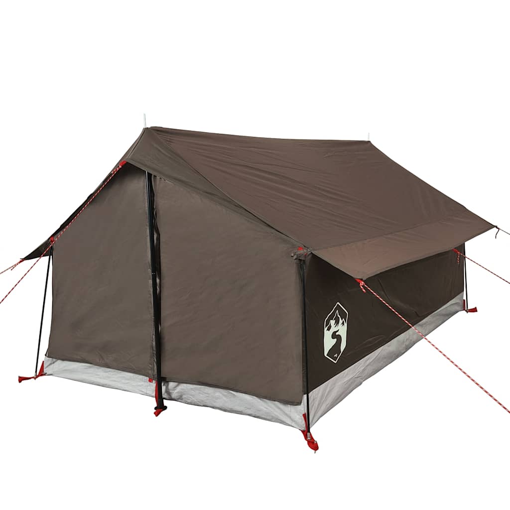 Tent 2-persoons waterdicht bruin