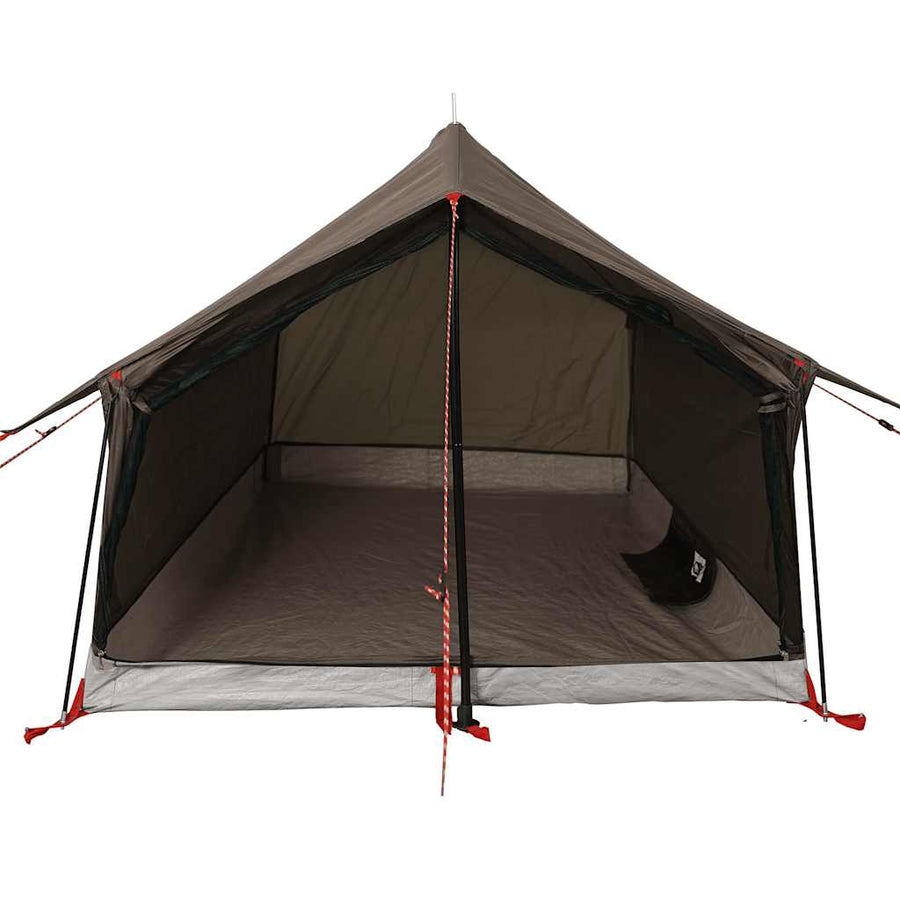 Tent 2-persoons waterdicht bruin