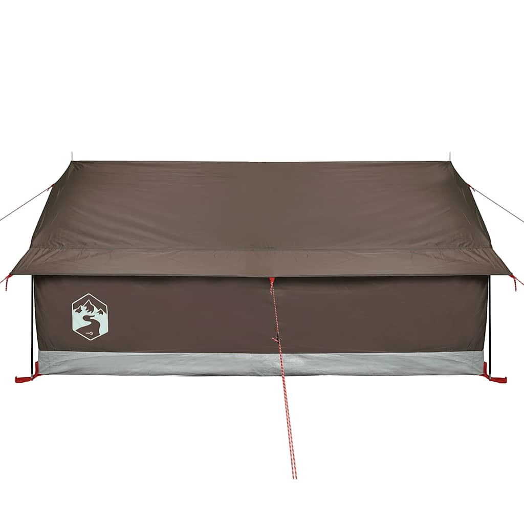 Tent 2-persoons waterdicht bruin