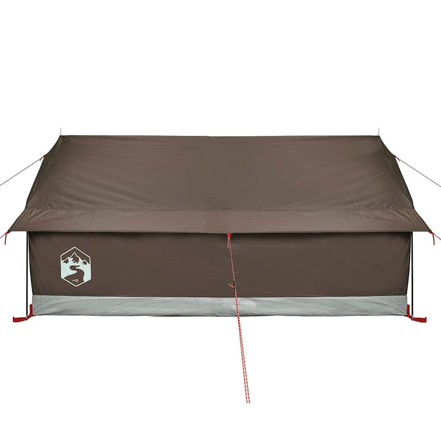 Tent 2-persoons waterdicht bruin