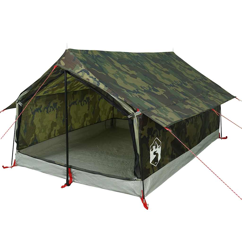 Tent 2-persoons waterdicht camouflage