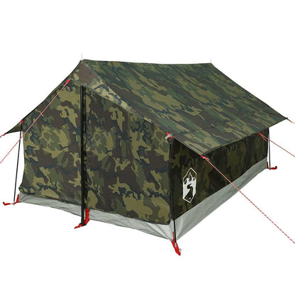 Tent 2-persoons waterdicht camouflage
