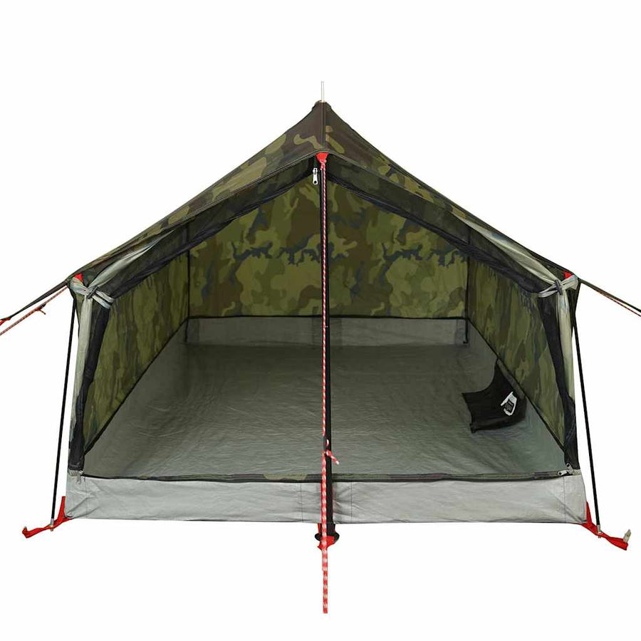 Tent 2-persoons waterdicht camouflage