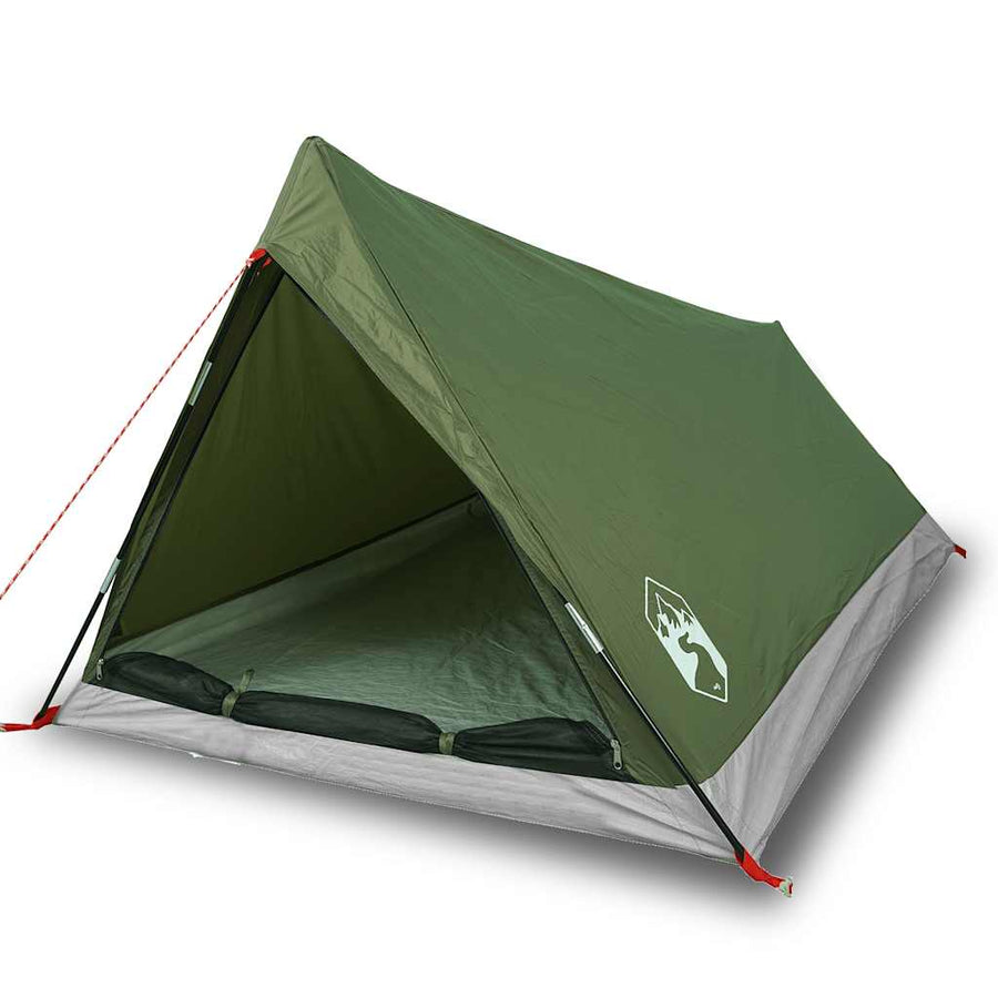 Tent 2-persoons waterdicht olijfgroen