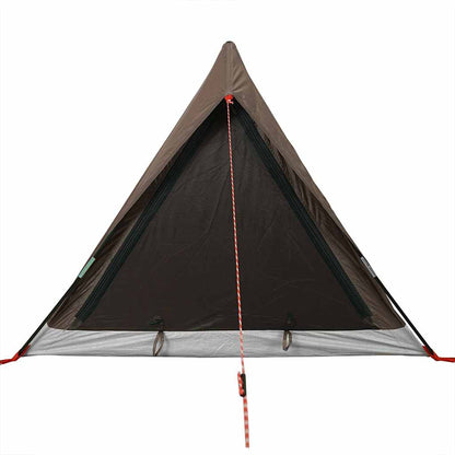 Tent 2-persoons waterdicht bruin