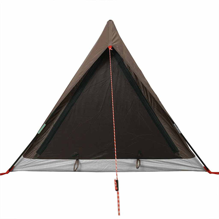 Tent 2-persoons waterdicht bruin