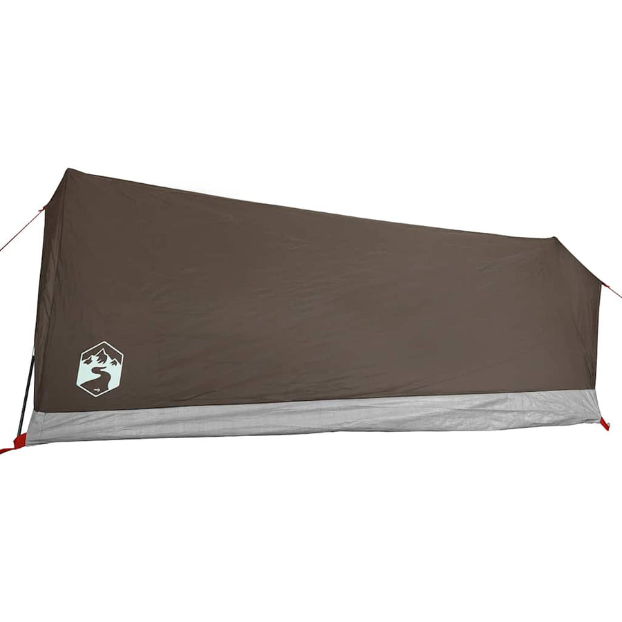 Tent 2-persoons waterdicht bruin