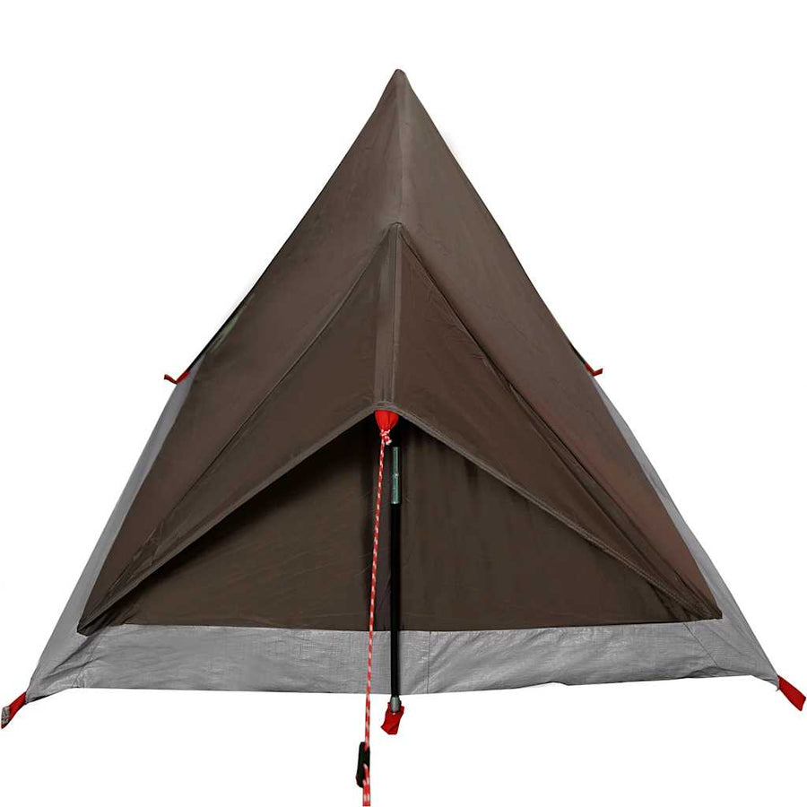 Tent 2-persoons waterdicht bruin