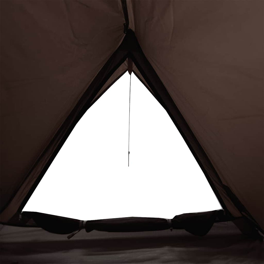 Tent 2-persoons waterdicht bruin