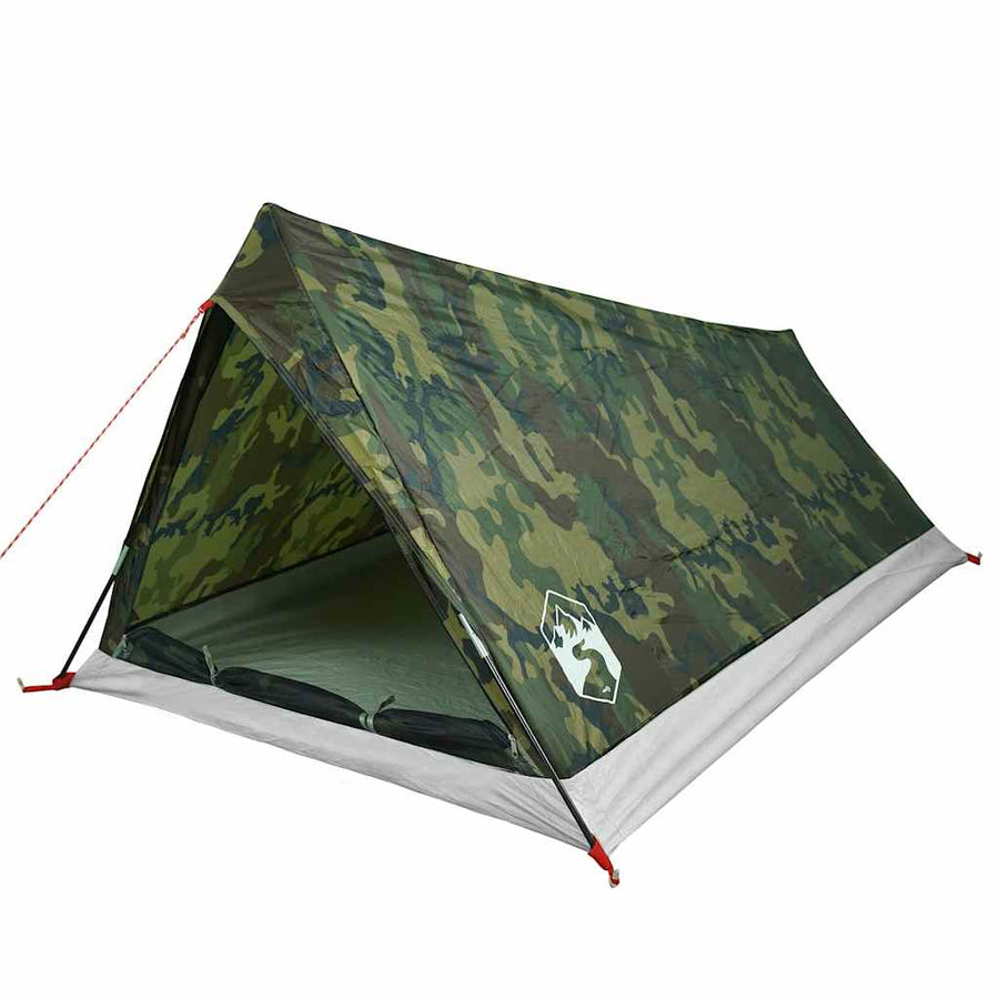 Tent 2-persoons waterdicht camouflage