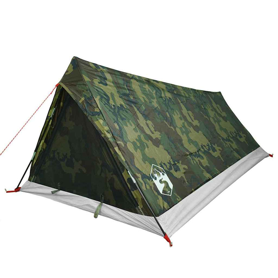 Tent 2-persoons waterdicht camouflage