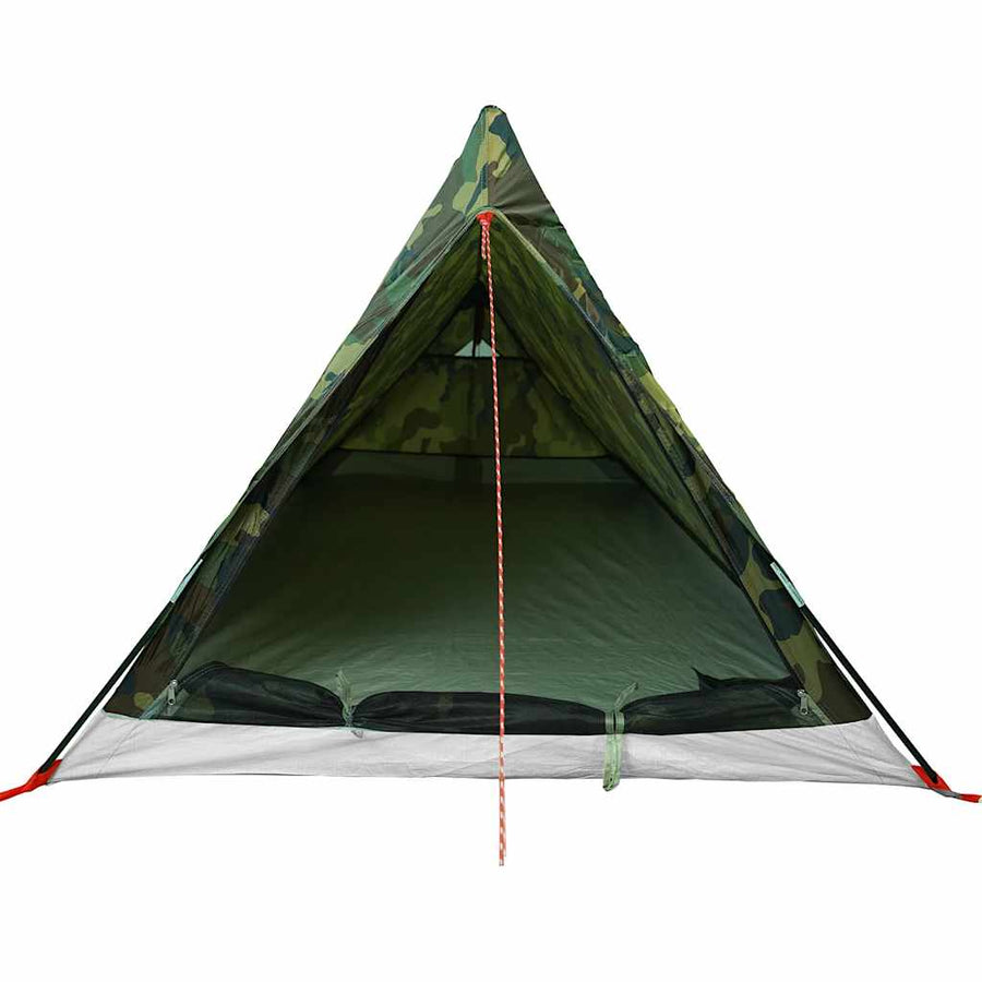 Tent 2-persoons waterdicht camouflage
