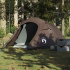 Tunneltent 2-persoons 272x133x100 cm bruin waterdicht