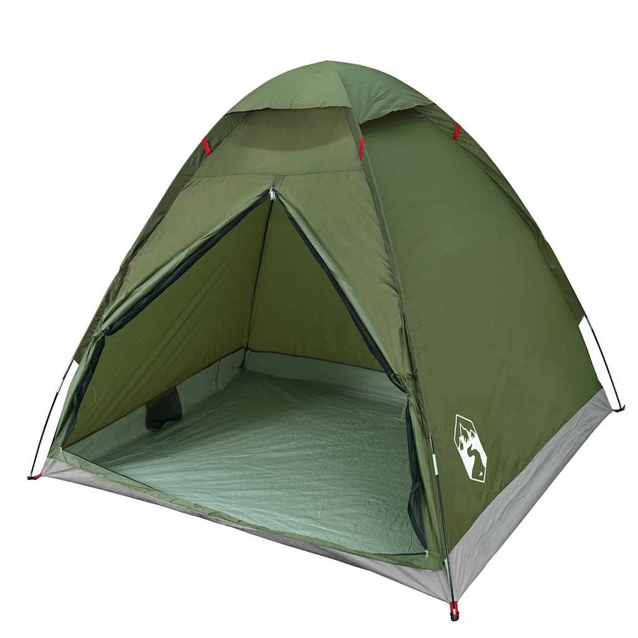 Koepeltent 2-persoons waterdicht olijfgroen