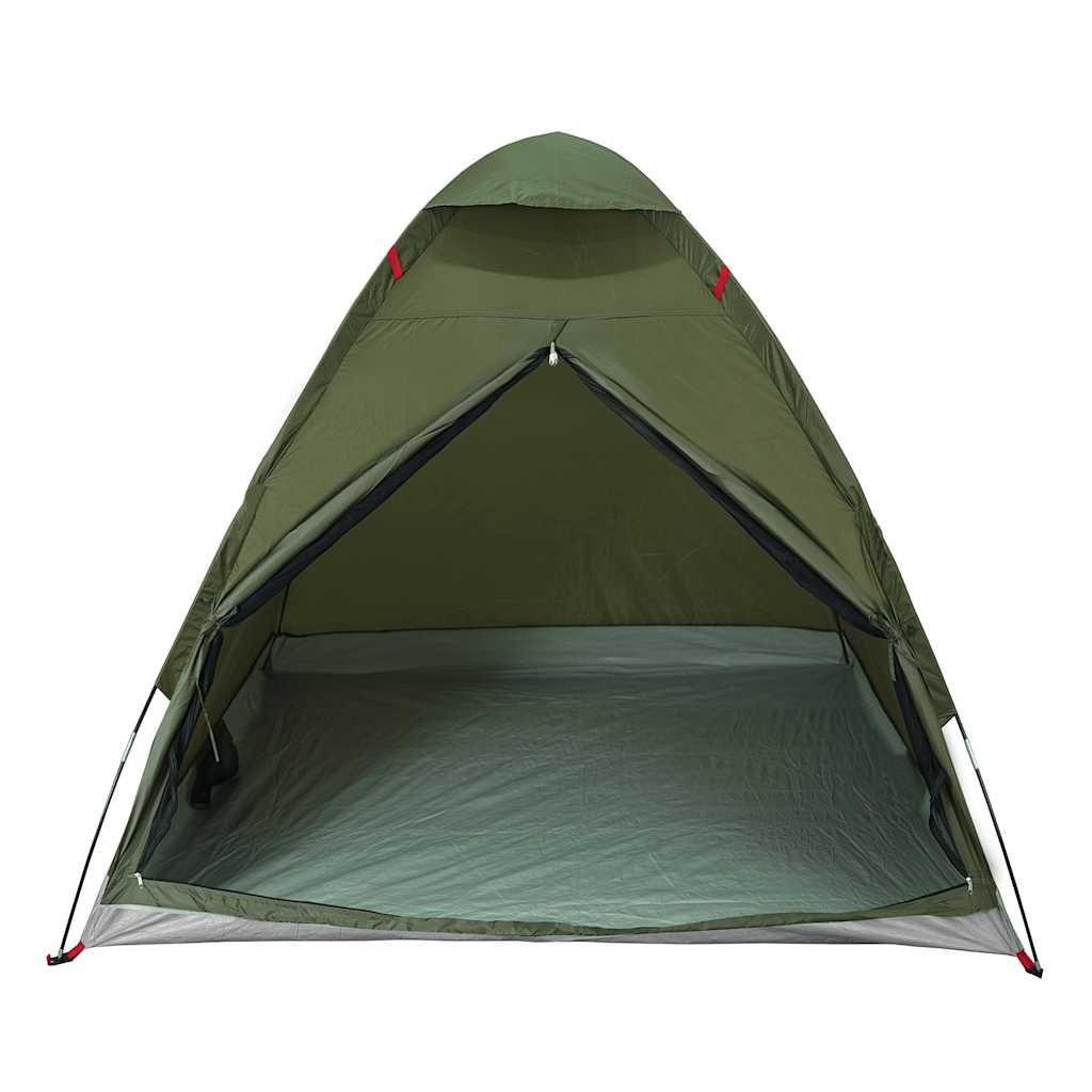 Koepeltent 2-persoons waterdicht olijfgroen