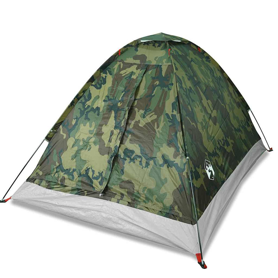 Koepeltent 2-persoons waterdicht camouflage