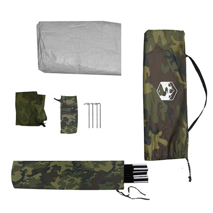 Koepeltent 2-persoons waterdicht camouflage