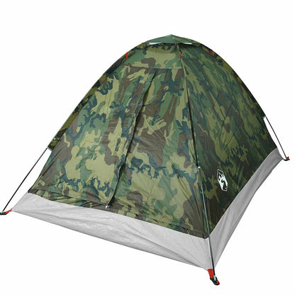 Koepeltent 2-persoons waterdicht camouflage
