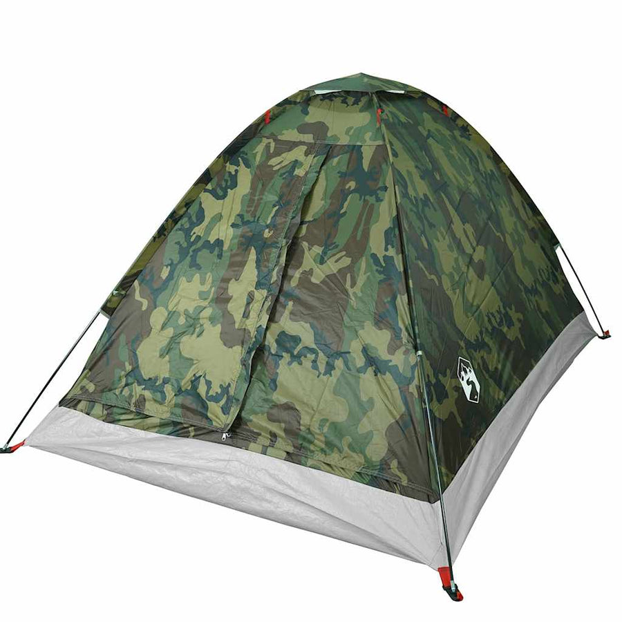 Koepeltent 2-persoons waterdicht camouflage
