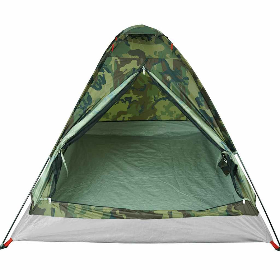 Koepeltent 2-persoons waterdicht camouflage
