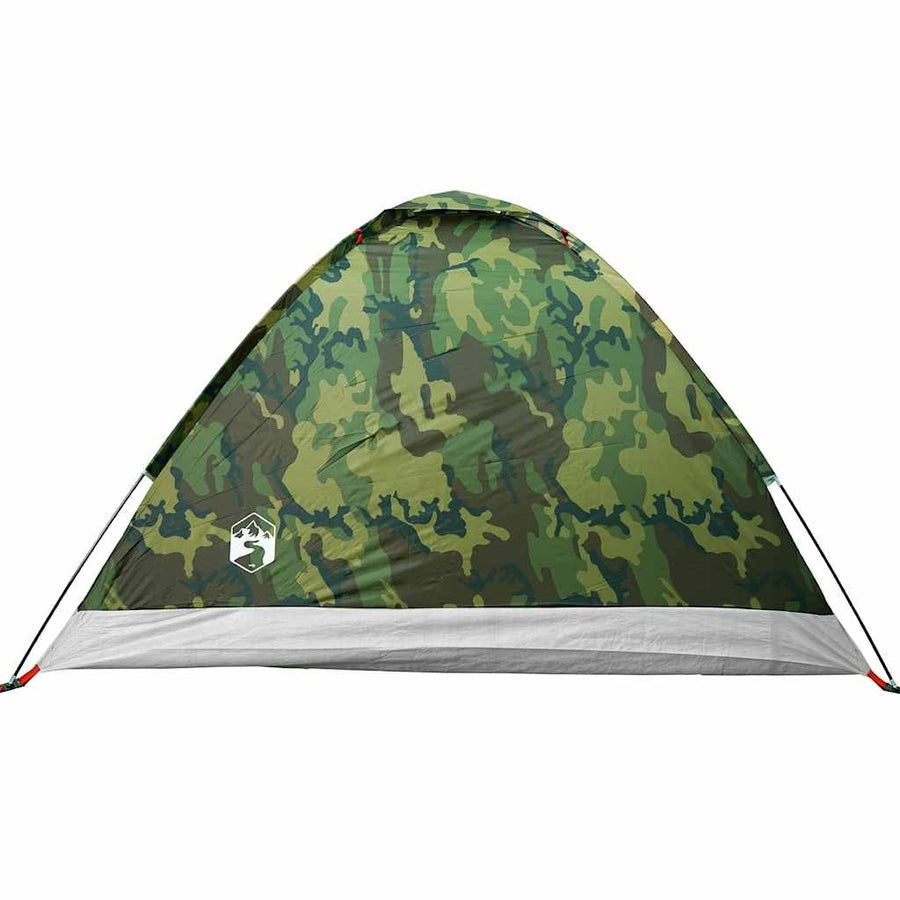 Koepeltent 2-persoons waterdicht camouflage